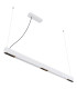 Hodari Bar Pendant Ceiling Light White Glass Shade LED Dimmable 3000-6000K Remote Control-8