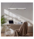 Hodari Bar Pendant Ceiling Light White Glass Shade LED Dimmable 3000-6000K Remote Control-14