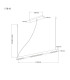 Hodari Bar Pendant Ceiling Light White Glass Shade LED Dimmable 3000-6000K Remote Control-15