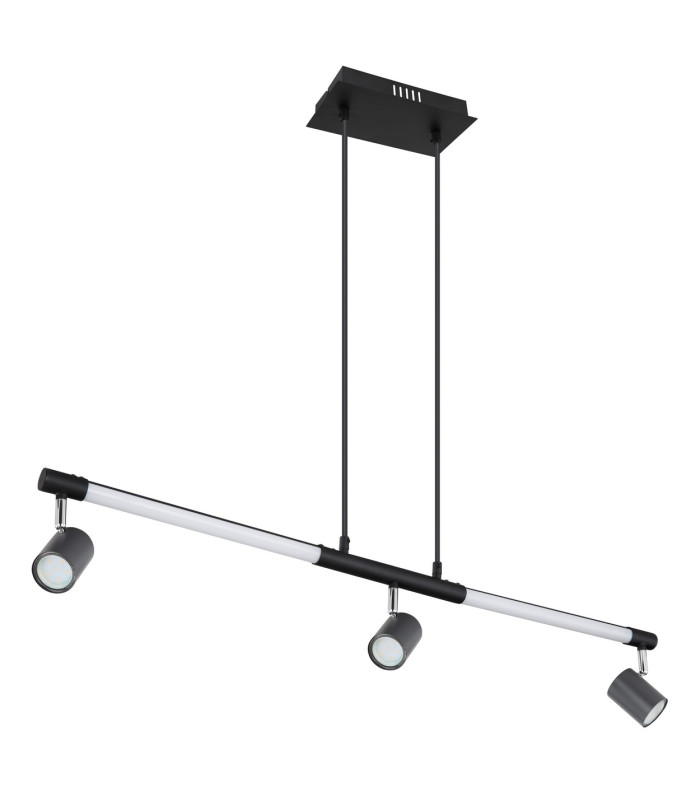 Hl Bar Pendant Ceiling Light Matt Black LED 3000K-2