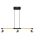 Hl Bar Pendant Ceiling Light Matt Black LED 3000K-3