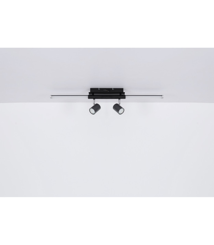 Hl Bar Pendant Ceiling Light Matt Black LED 3000K-9