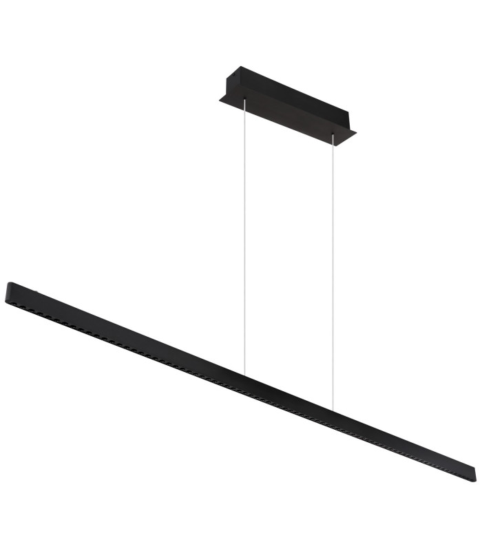 Dentsy 150cm Bar Pendant Ceiling Light Matt Black LED 4000K Touch Dimmer-2