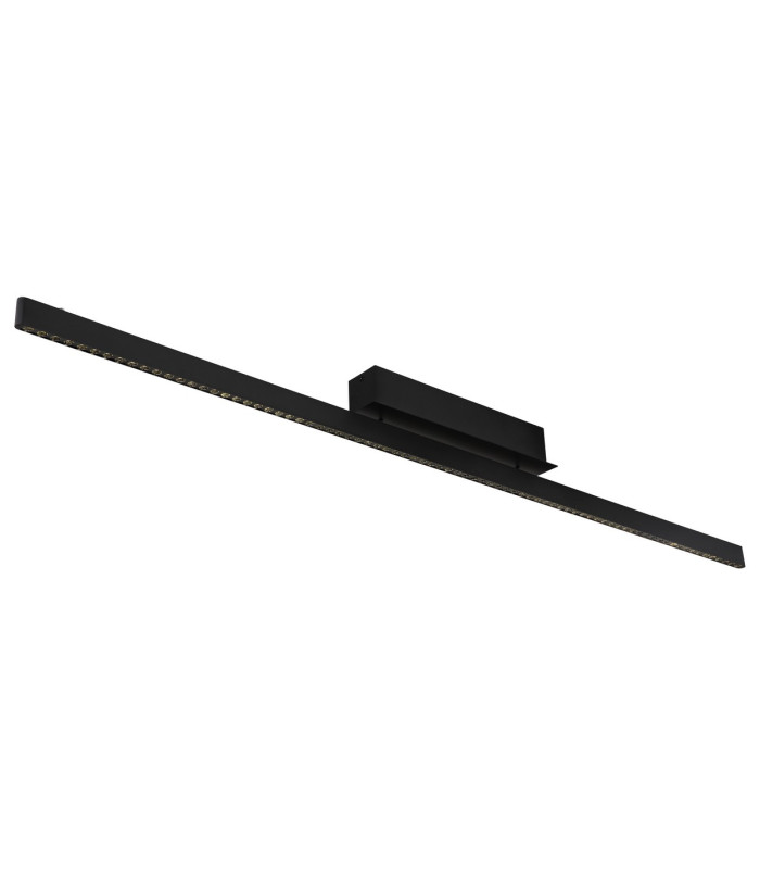 Dentsy 150cm Bar Pendant Ceiling Light Matt Black LED 4000K Touch Dimmer-4