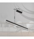 Dentsy 150cm Bar Pendant Ceiling Light Matt Black LED 4000K Touch Dimmer-6