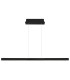 Dentsy 120cm Bar Pendant Ceiling Light Matt Black LED 4000K Touch Dimmer-3