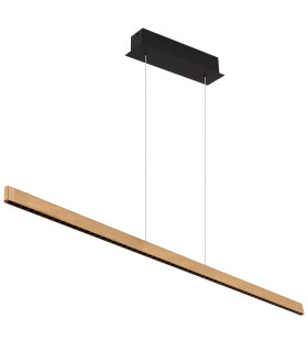 Dentsy 120cm Bar Pendant Ceiling Light Matt Gold LED 4000K Touch Dimmer-2