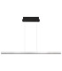 Dentsy 120cm Bar Pendant Ceiling Light Matt Silver LED Dimmable 4000K Touch Dimmer-3