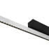 Dentsy 120cm Bar Pendant Ceiling Light Matt Silver LED Dimmable 4000K Touch Dimmer-4