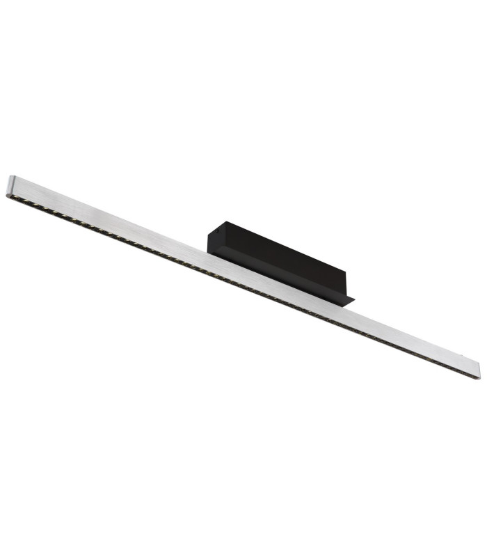Dentsy 120cm Bar Pendant Ceiling Light Matt Silver LED Dimmable 4000K Touch Dimmer-5