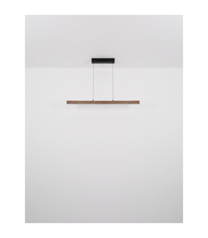 Olivus Bar Pendant Ceiling Light Matt Black LED Dimmable 3000K Touch Dimmer-8