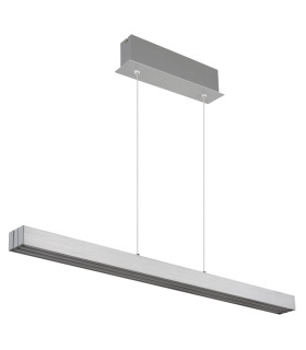 Ethan Bar Pendant Ceiling Light Aluminium Brushed LED Dimmable 2700-6000K Touch Dimmer-2