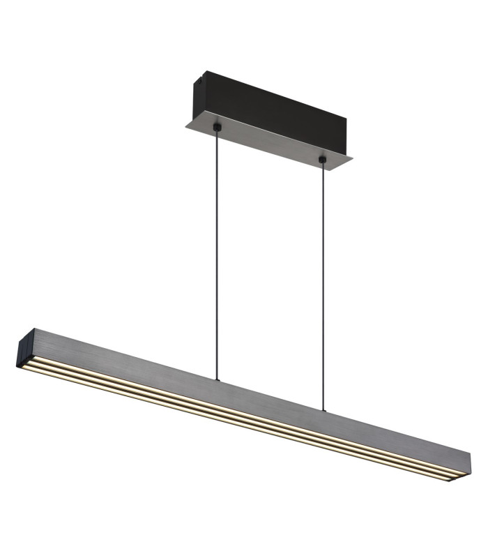Ethan Bar Pendant Ceiling Light Grey Dark LED Dimmable 2700-6000K Touch Dimmer-1