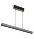Ethan Bar Pendant Ceiling Light Grey Dark LED Dimmable 2700-6000K Touch Dimmer-2