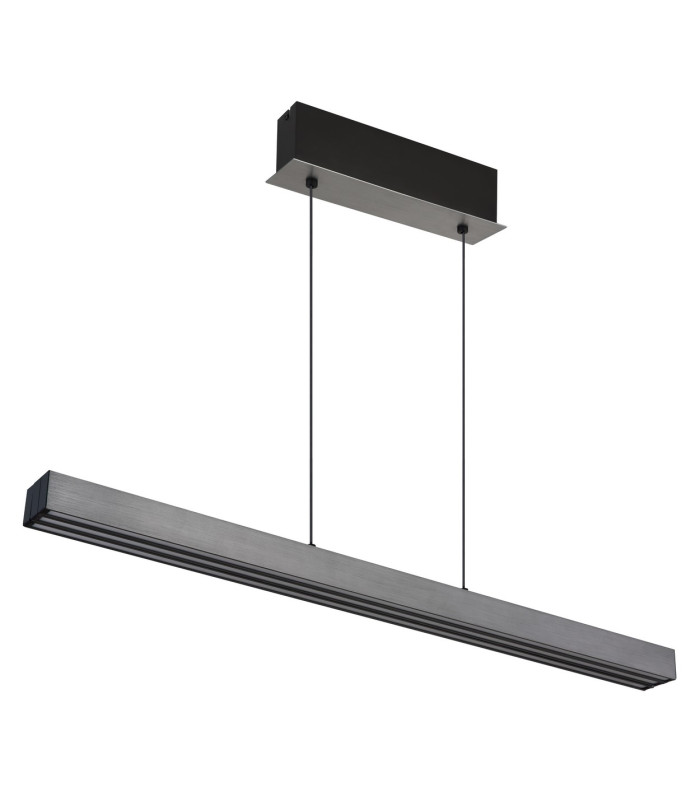 Ethan Bar Pendant Ceiling Light Grey Dark LED Dimmable 2700-6000K Touch Dimmer-2