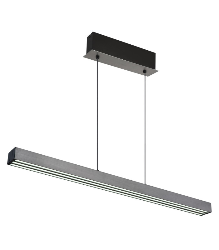 Ethan Bar Pendant Ceiling Light Grey Dark LED Dimmable 2700-6000K Touch Dimmer-5