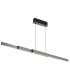 Ethan Bar Pendant Ceiling Light Grey Dark LED Dimmable 2700-6000K Touch Dimmer-6