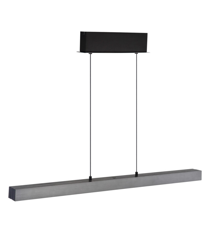 Ethan Bar Pendant Ceiling Light Grey Dark LED Dimmable 2700-6000K Touch Dimmer-7