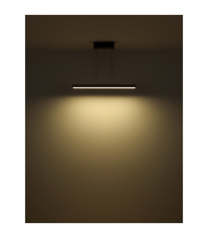 Ethan Bar Pendant Ceiling Light Grey Dark LED Dimmable 2700-6000K Touch Dimmer-8