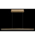Muriella Bar Pendant Ceiling Light Brass-Coloured Matt Satined Glass Shade LED 3000K-5