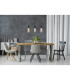 Annika Bar Pendant Ceiling Light Matt Black Smoke Glass Shade 3x E27-5