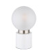 Marka Globe Table Lamp White Matt Opal Glass Shade 1x E14-2