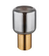 Ninjo Cylindrical Table Lamp Brass-Coloured Smoke Glass Shade 1x E27-2