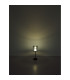Lunki Table Lamp with Round Tapered Shade Matt Black LED Dimmable 2700-4000K Touch Dimmer-6
