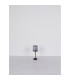 Lunki Table Lamp with Round Tapered Shade Matt Black LED Dimmable 2700-4000K Touch Dimmer-8