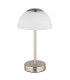 Sarima Integrated LED Table Lamp Nickel Matt Opal Glass Shade LED Dimmable 2700-4000K Touch Dimmer-3