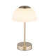 Sarima Integrated LED Table Lamp Nickel Matt Opal Glass Shade LED Dimmable 2700-4000K Touch Dimmer-4