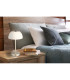 Sarima Integrated LED Table Lamp Nickel Matt Opal Glass Shade LED Dimmable 2700-4000K Touch Dimmer-10