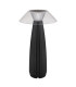 Illumi Integrated LED Table Lamp Matt Black LED Dimmable 3000K Touch Dimmer-2