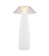 Illumi Integrated LED Table Lamp White Matt LED Dimmable 3000K Touch Dimmer-3