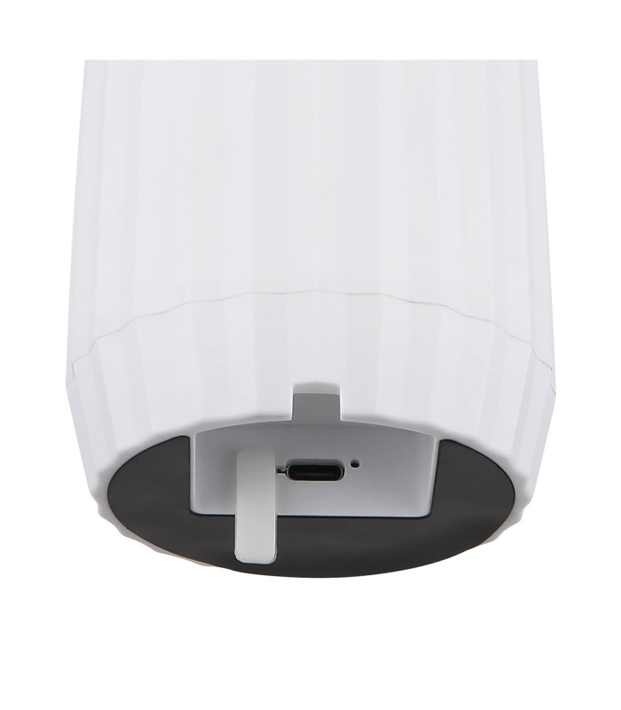 Illumi Integrated LED Table Lamp White Matt LED Dimmable 3000K Touch Dimmer-4