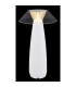 Illumi Integrated LED Table Lamp White Matt LED Dimmable 3000K Touch Dimmer-5