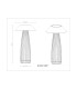 Illumi Integrated LED Table Lamp White Matt LED Dimmable 3000K Touch Dimmer-10