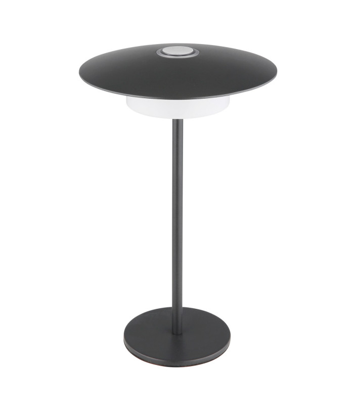 Kyler Integrated LED Table Lamp Grey Matt IP44 LED Dimmable 1800-3000K Touch Dimmer-2