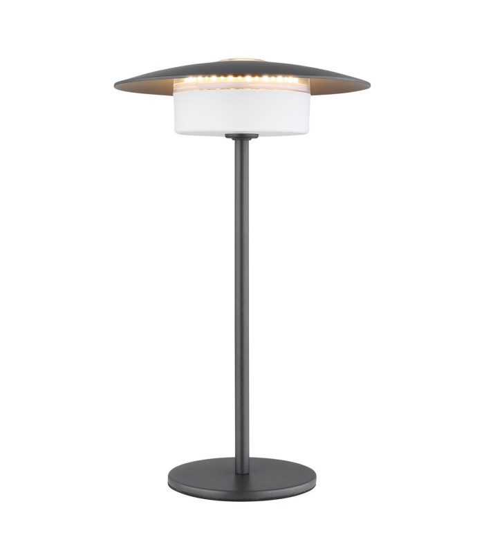 Kyler Integrated LED Table Lamp Grey Matt IP44 LED Dimmable 1800-3000K Touch Dimmer-3