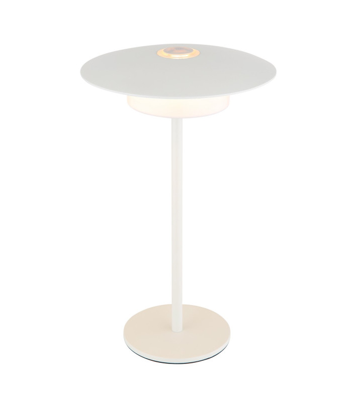 Kyler Integrated LED Table Lamp White Matt IP44 LED Dimmable 1800-3000K Touch Dimmer-1