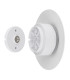Kyler Integrated LED Table Lamp White Matt IP44 LED Dimmable 1800-3000K Touch Dimmer-6