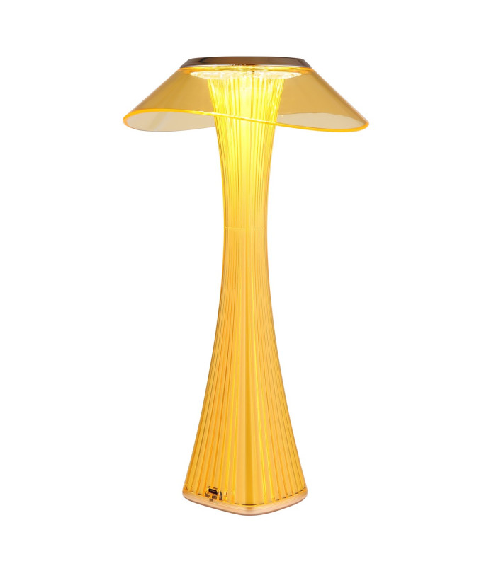 Ambra Table Lamp Gold Colours Matt LED Dimmable 2700-6500K Touch Dimmer-1
