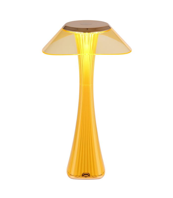 Ambra Table Lamp Gold Colours Matt LED Dimmable 2700-6500K Touch Dimmer-3