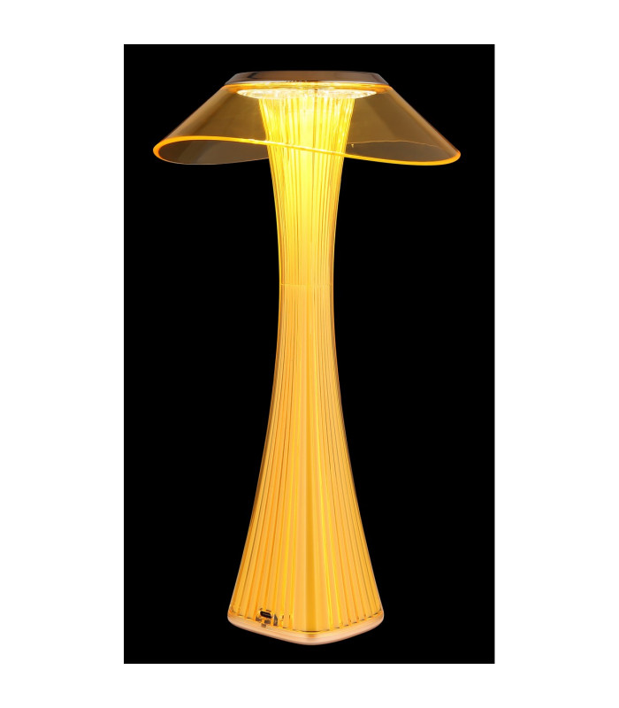 Ambra Table Lamp Gold Colours Matt LED Dimmable 2700-6500K Touch Dimmer-4