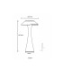 Ambra Table Lamp Gold Colours Matt LED Dimmable 2700-6500K Touch Dimmer-11