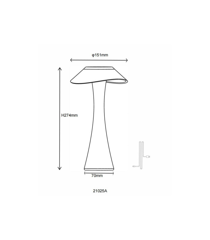 Ambra Table Lamp Gold Colours Matt LED Dimmable 2700-6500K Touch Dimmer-11