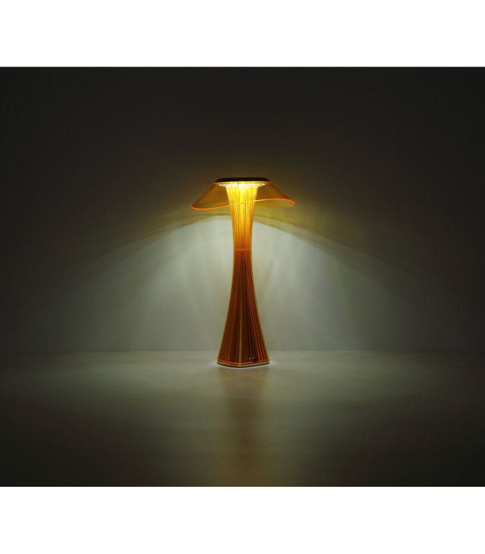 Ambra Table Lamp Gunmetal LED Dimmable 2700-6500K Touch Dimmer-11