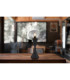 Lula Globe Table Lamp Matt Black Smoke Glass Shade 1x E14-7