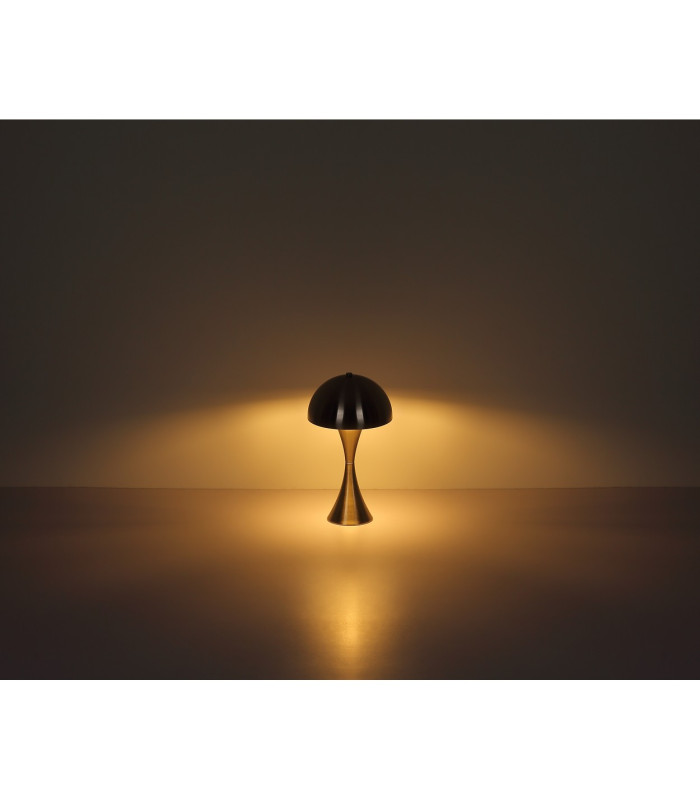 Dima Bedside Table Lamp Nickel Matt 1x E27-5