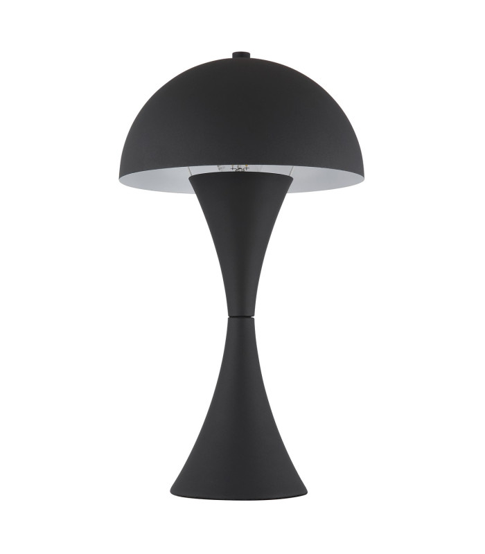 Dima Bedside Table Lamp Matt Black 1x E27-2